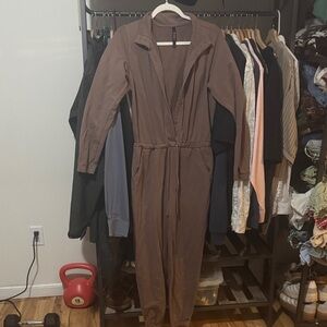 MPG Brown Jumpsuit